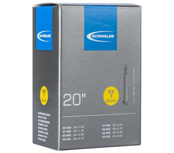 Schwalbe SCHWALBE SCHLAUCH SV7 40/62-406 60mm