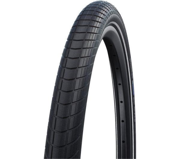 Schwalbe BIG APPLE Performance Line RaceGuard 55-406 Schwarz/Reflex