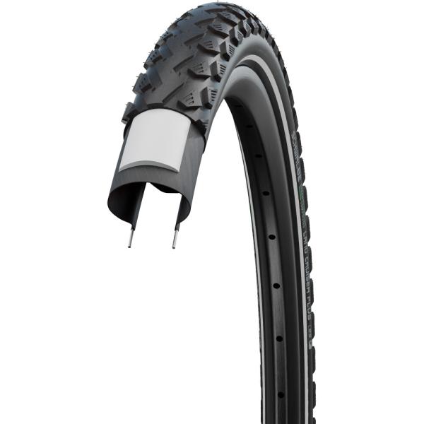 Schwalbe DRAHTREIFEN LAND CRUISER PLUS ActGreen Compound PunctureGuard 50-559 Schwarz/Ref