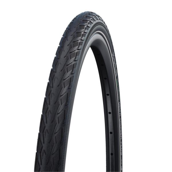 Schwalbe DRAHTREIFEN DELTA CRUISER PLUS ActGreen Compound PunctureGuard 28-622 Schwarz/Re