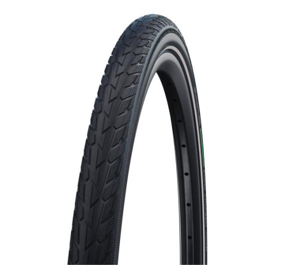 Schwalbe ROAD CRUISER Active Line Green Compound K-Guard 47-622 Schwarz/Reflex