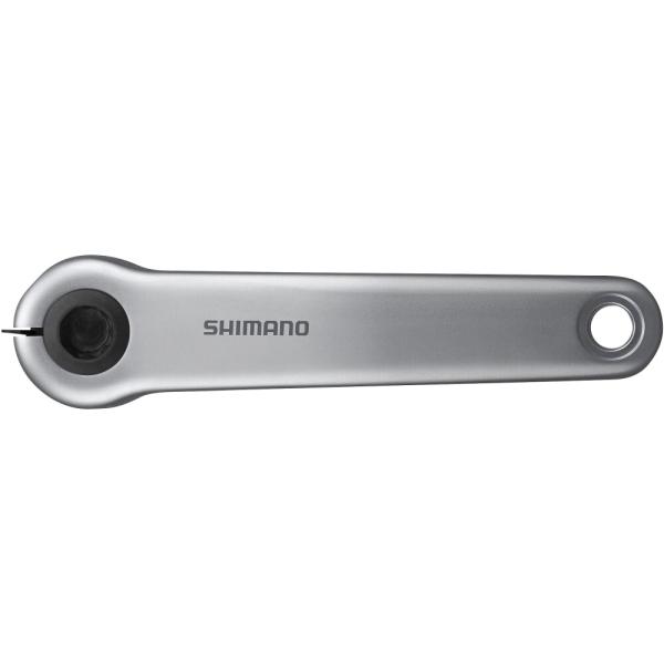 SHIMANO Kurbelarm SHIMANO E-BIKE SYSTEMS FC-E6100 links 175 mm Silber