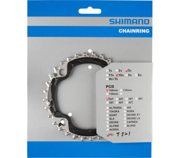 SHIMANO Kettenblatt FC-T521 32 Z&auml;hne