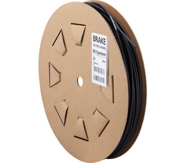 SHIMANO Bremszugau&szlig;enh&uuml;lle MTB 40 m (Austauschrolle) Schwarz